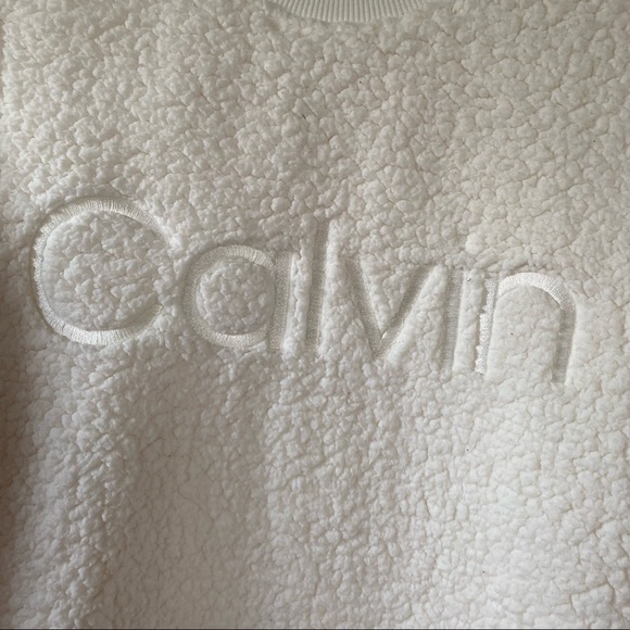 Calvin Klein Performance Sherpa Long Sleeve Sweater - Picture 2 of 8